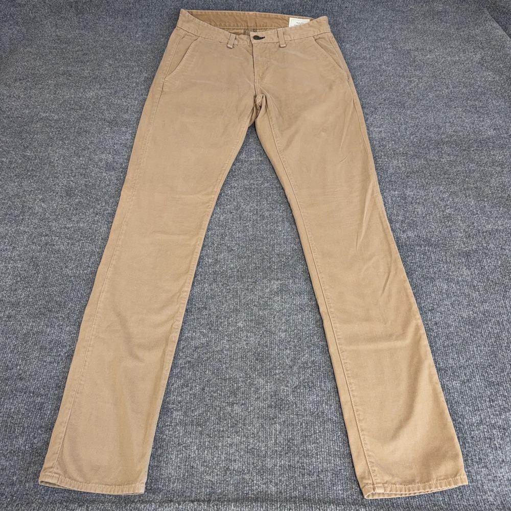 Rag & Bone Chino Pants Mens 29x34 Khaki Cotton Standard Issue Fit 2 Mid Rise